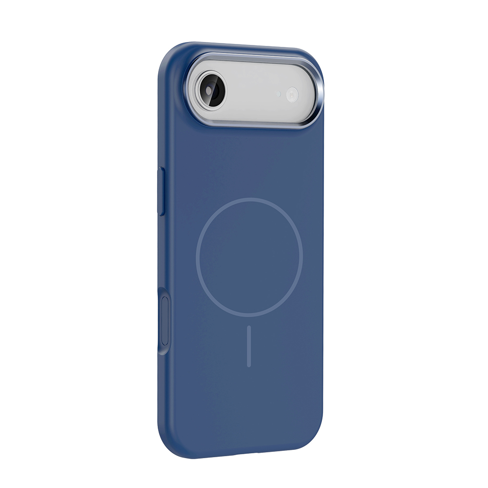 GPACK iPhone 17 Air Uyumlu Edi Silikon M-Safe Şarj Özellikli Telefon Kılıfı Lacivert