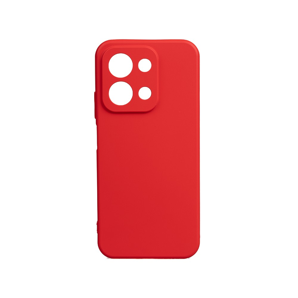 GPACK Xiaomi Redmi 15C Uyumlu Biye Silikon Telefon Kılıfı Kırmızı