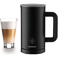 MediaMarkt BRABANTIA BBEK1048 Elektrische Melkopschuimer 4-in-1 Zwart aanbieding