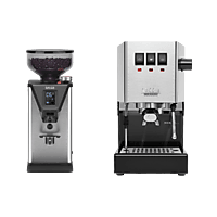 MediaMarkt GAGGIA CLASSIC E24 PREMIUM SET RI9481 (Messingboiler) Portafiltermachine Zilver aanbieding