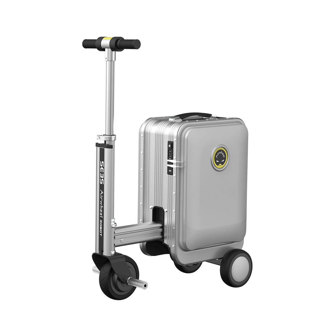 AIRWHEEL SE3S Elektrikli Binilebilir ABS Scooter Valiz Gümüş
