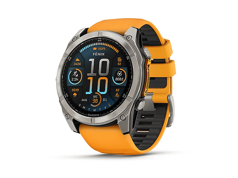 GARMIN 010-02905-11 Smartwatch Titan, Schwarz