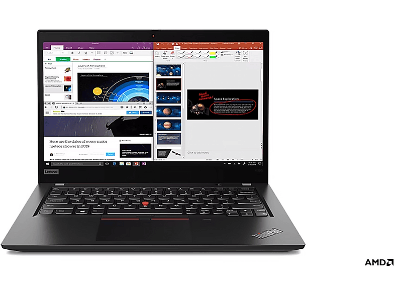 LENOVO ThinkPad X395, Laptop, mit 13,3 Zoll Display, AMD Ryzen™ 5