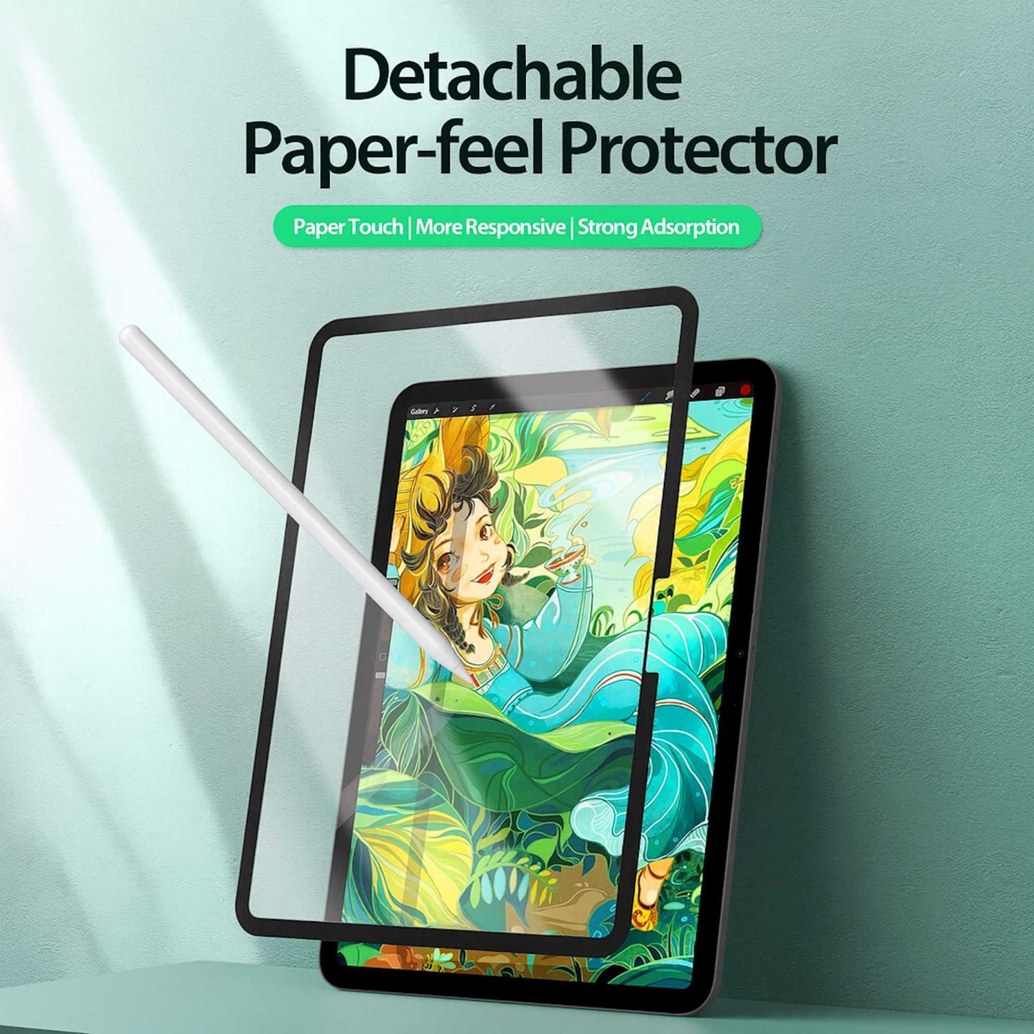 Artwizz Scratchstopper – Pellicola Protettiva Opaca Per IPad Air 1 E 2, Antigraffio E Anti-impronte, Con Panno In Microfibra Incluso