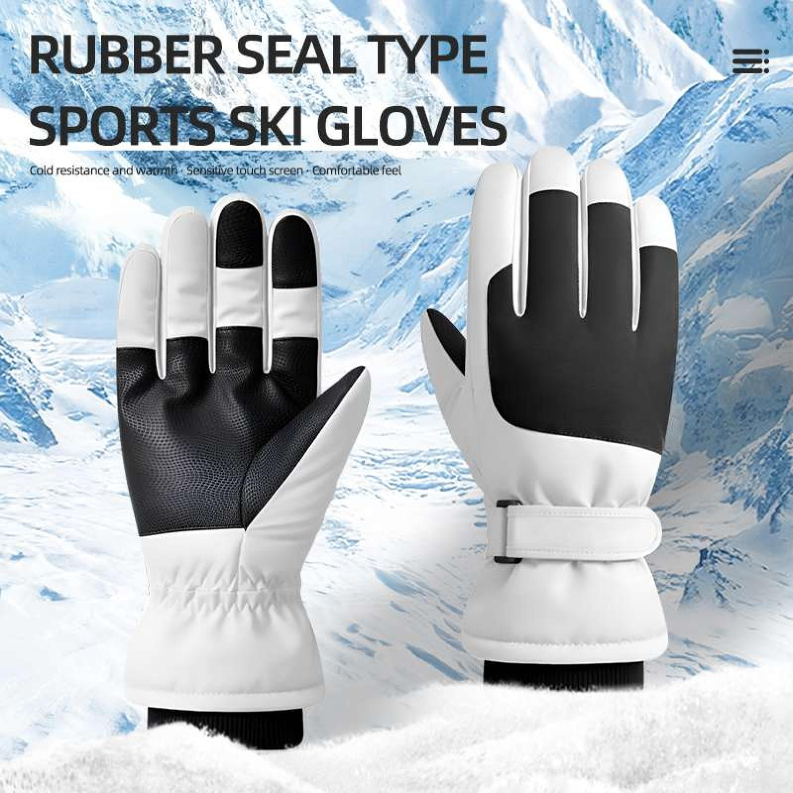 BYTELIKE Gre M Rutschfester PU-Innenseite Wasserdichter Sporthandschuhe,  Wei | MediaMarkt