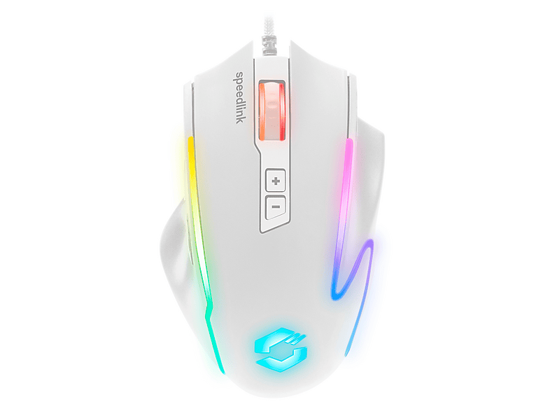 AOC GM500 Gaming Mouse - 5.000 DPI - Omron Schakelaars - Instelbare RGB-effecten