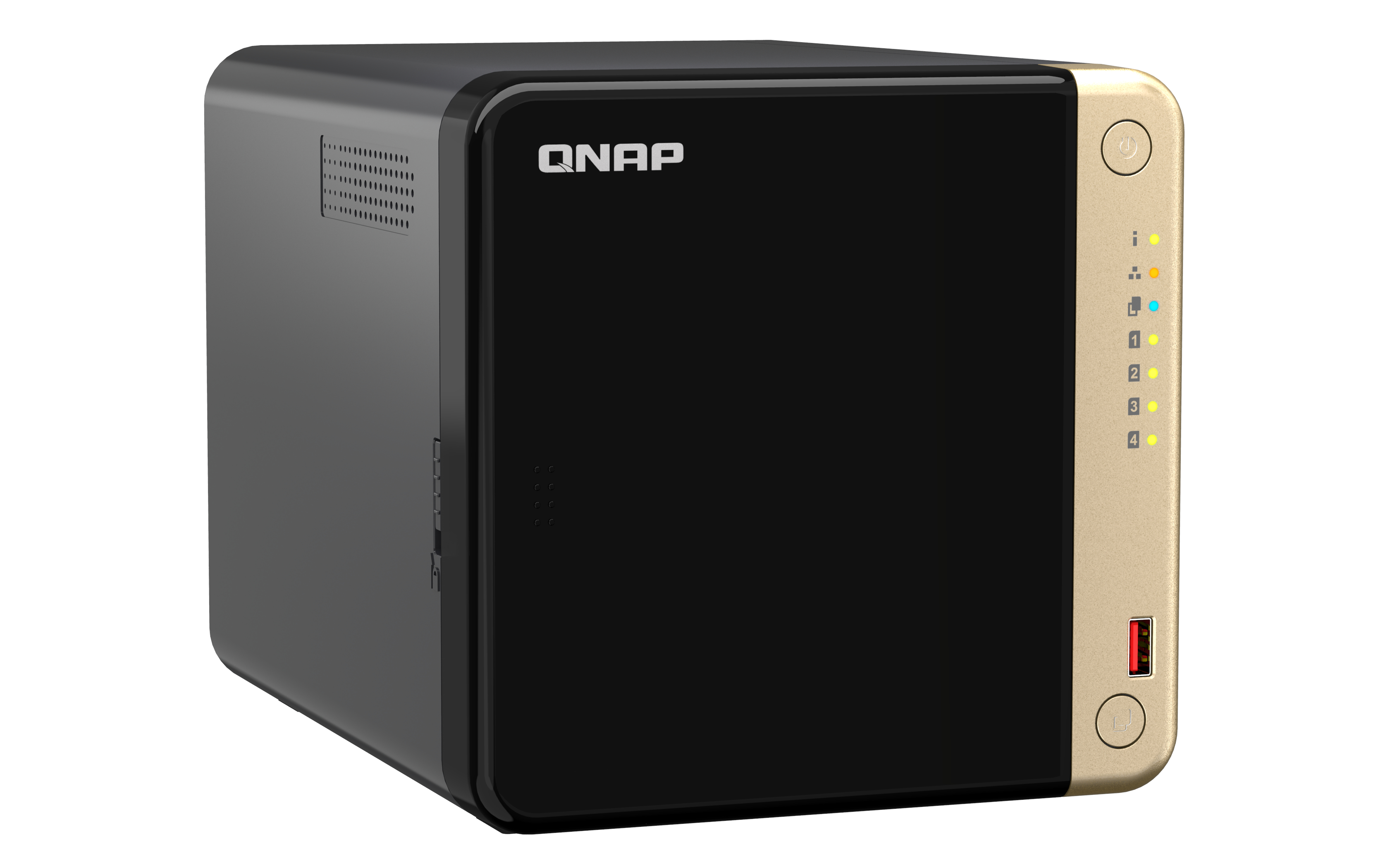 Servidor NAS | TS-464-8G QNAP, HDD, 0 TB (sin discos incluidos