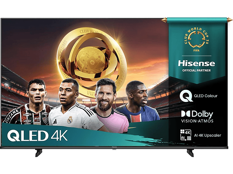HISENSE 75E77Q QLED Smart TV Fernseher (Flat, 75 Zoll / 190,5 cm, UHD 4K, SMART TV)