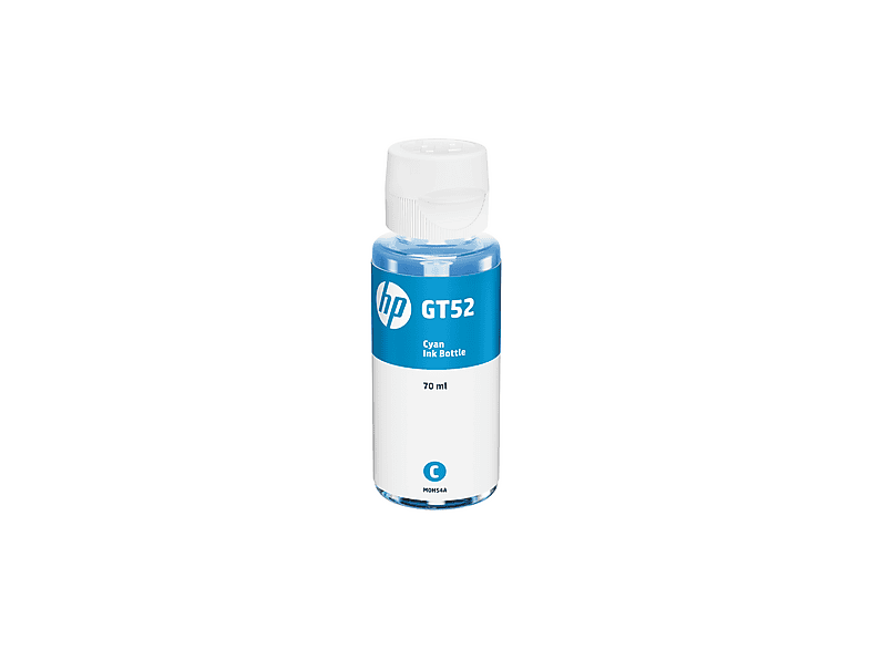 HP M0H54AE GT52 Şişe Kartuş Mürekkep baskı Cyan