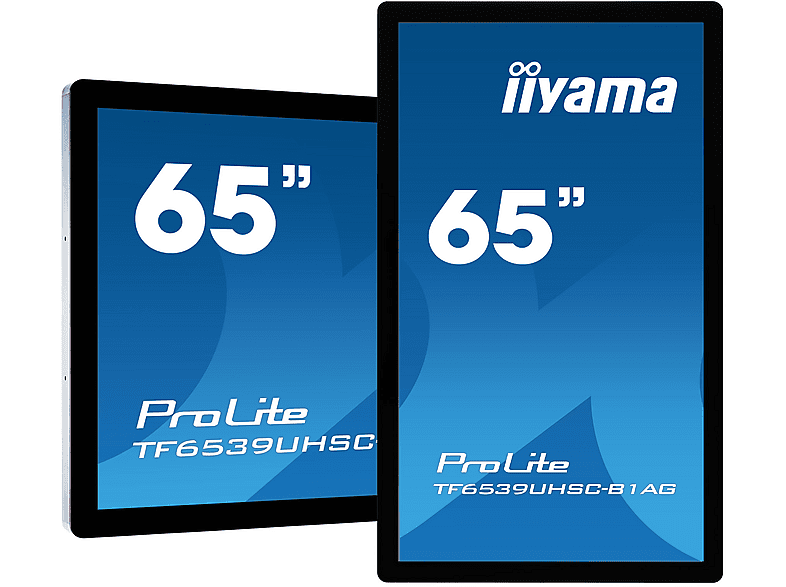 IIYAMA TF6539UHSC-B1AG 65 Zoll UHD 4K Monitor (8 ms Reaktionszeit , 60Hz , 60 Hz nativ)