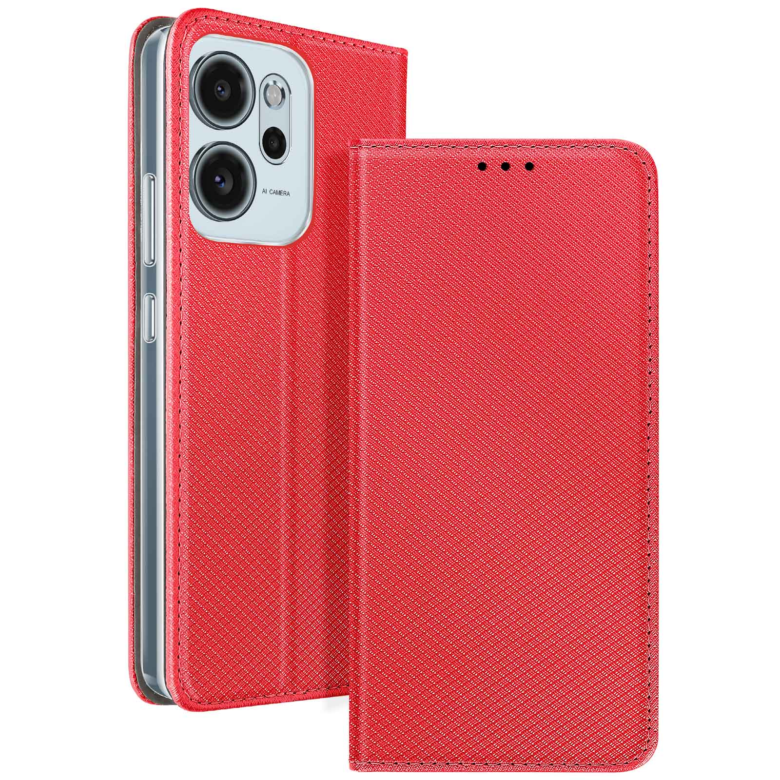 Suncase Custodia in vera pelle per iPhone 11 Pro (5,8), con funzione di estrazione e due scomparti per carte di credito, colore: viola antico