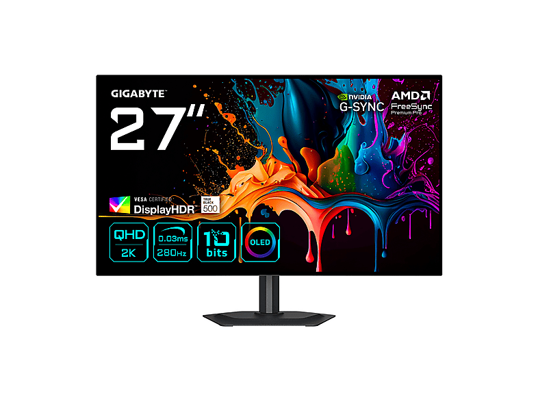 GIGABYTE MO27Q28G 27 Zoll QHD Monitore (0,03 ms Reaktionszeit  )