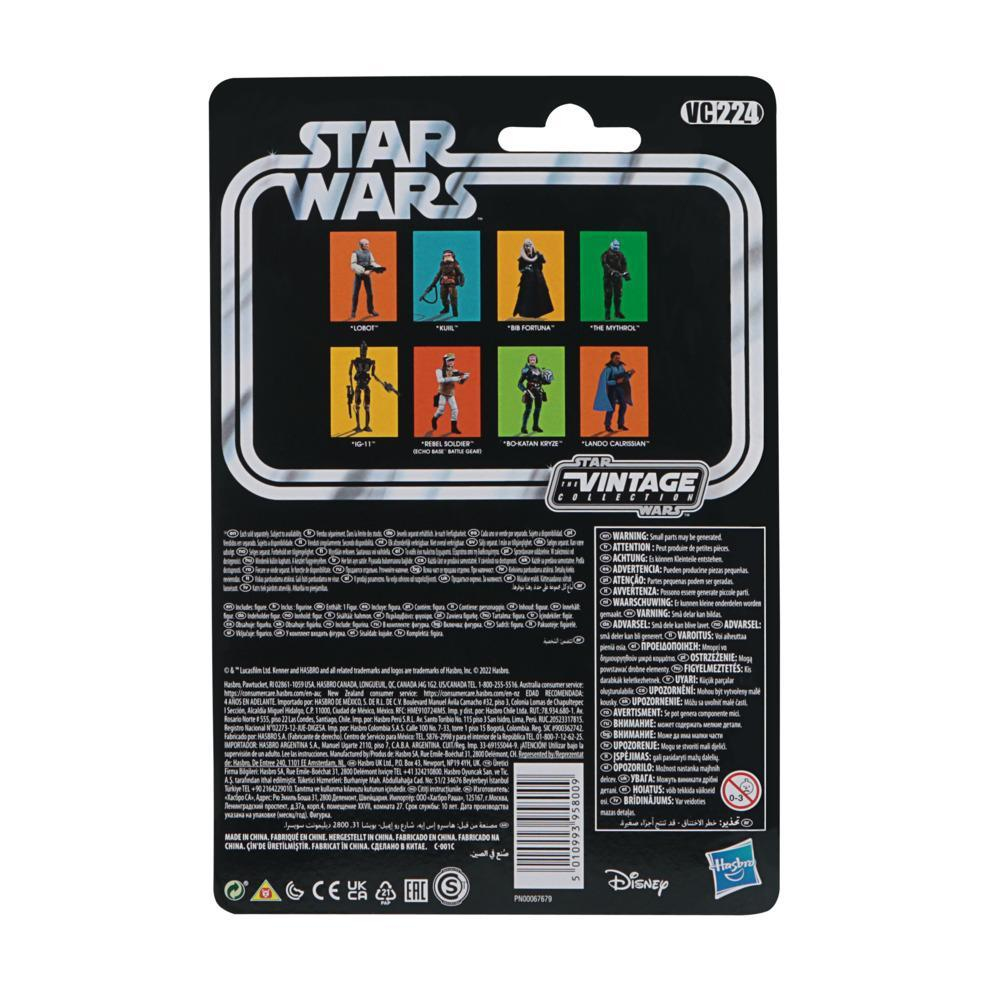 Confezione di giocattoli di Star Wars. Mostra action figure con testo e loghi.