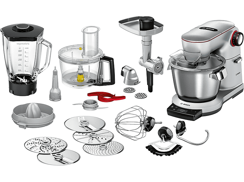 BOSCH MUM9BX5S65 Küchenmaschine Silber (1500 Watt)