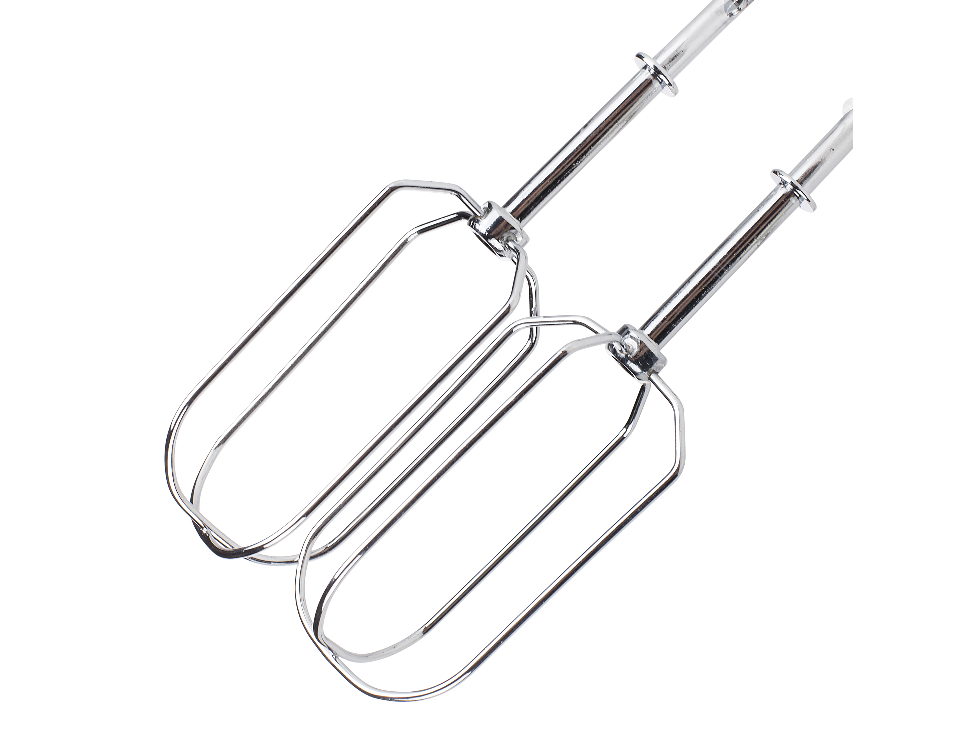 Due fruste metalliche lucide su sfondo bianco. Sono affiancate.