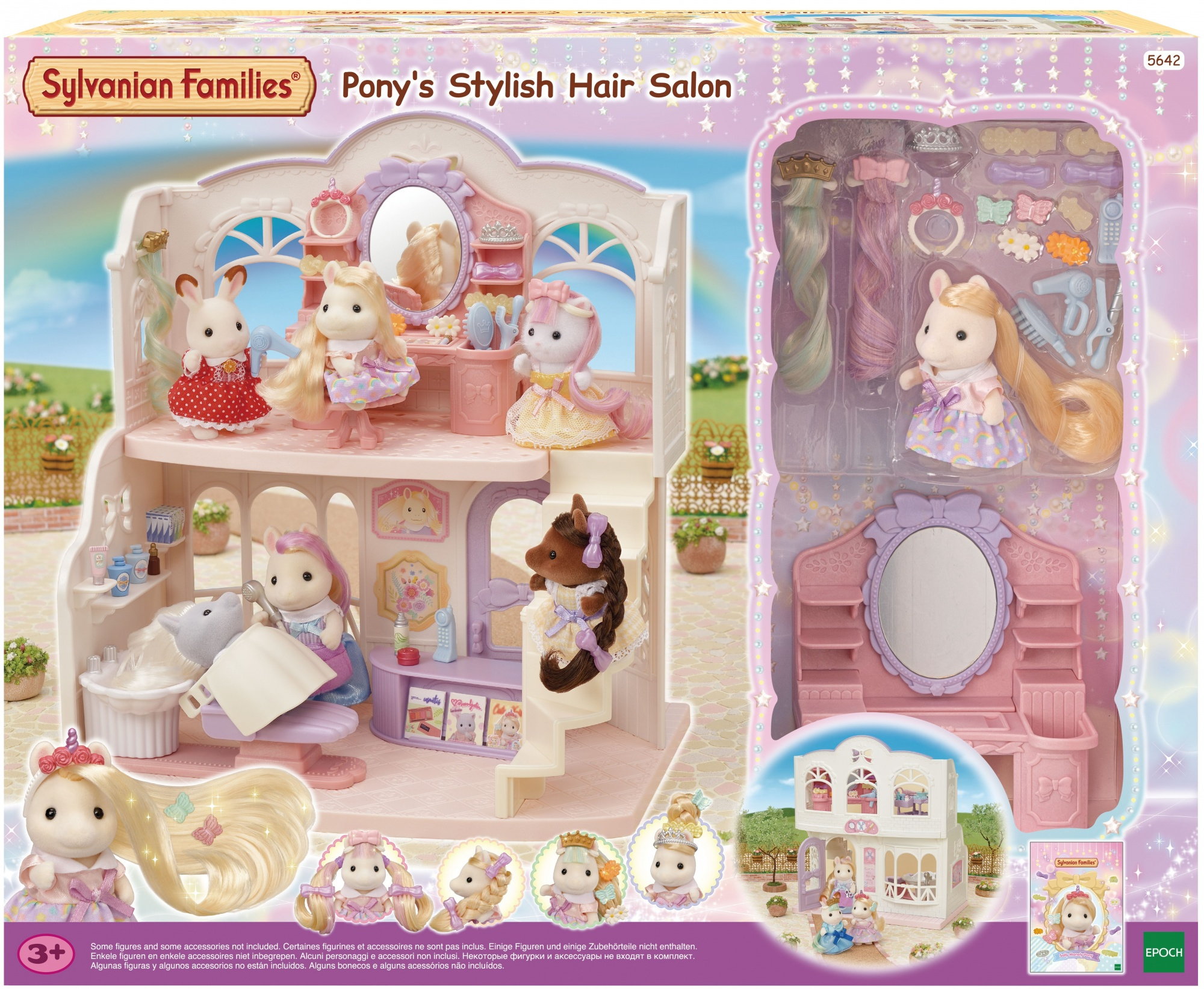 SYLVANIAN FAMILIES - 4457 - Le parc à jouer pour bébés Multicolore