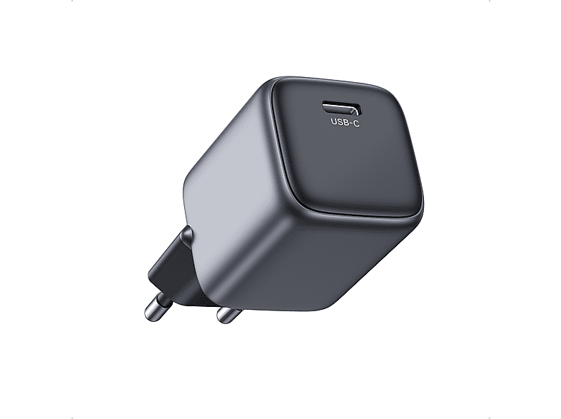 UGREEN Nexode Mini 30W PD GaN Tech Charger USB-Ladegerät universal, 1, Schwarz; Grau