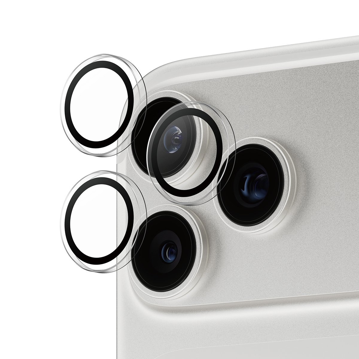 PANZERGLASS Hoops iPhone 17 Pro | 17 Pro Max | 16 Pro | 16 Pro Max  Transparent Kamera Lens Koruyucu