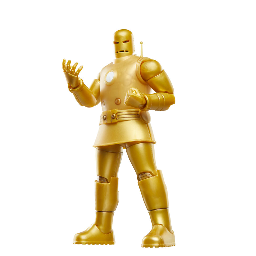 HASBRO Marvel Legends Iron Man (Model 01 - Gold) Retro Comics Aksiyon Figürü