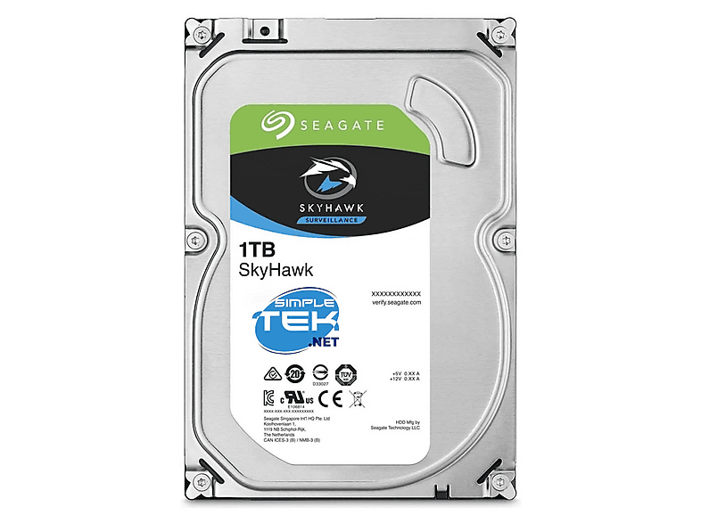 ☀超極上★CORE-I7★SSHD-1TB★タッチパネル★ブルーレイ★オフィス★ SEAGATE SkyHawk ST1000VX013 SATA 6 Gbit/s 1 TB Hard Disk Fiyat