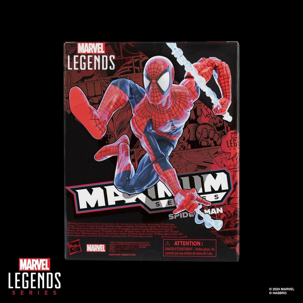 HASBRO Marvel Legends Maximum Series Spider-Man (Spider-Man Comic) Aksiyon Figürü