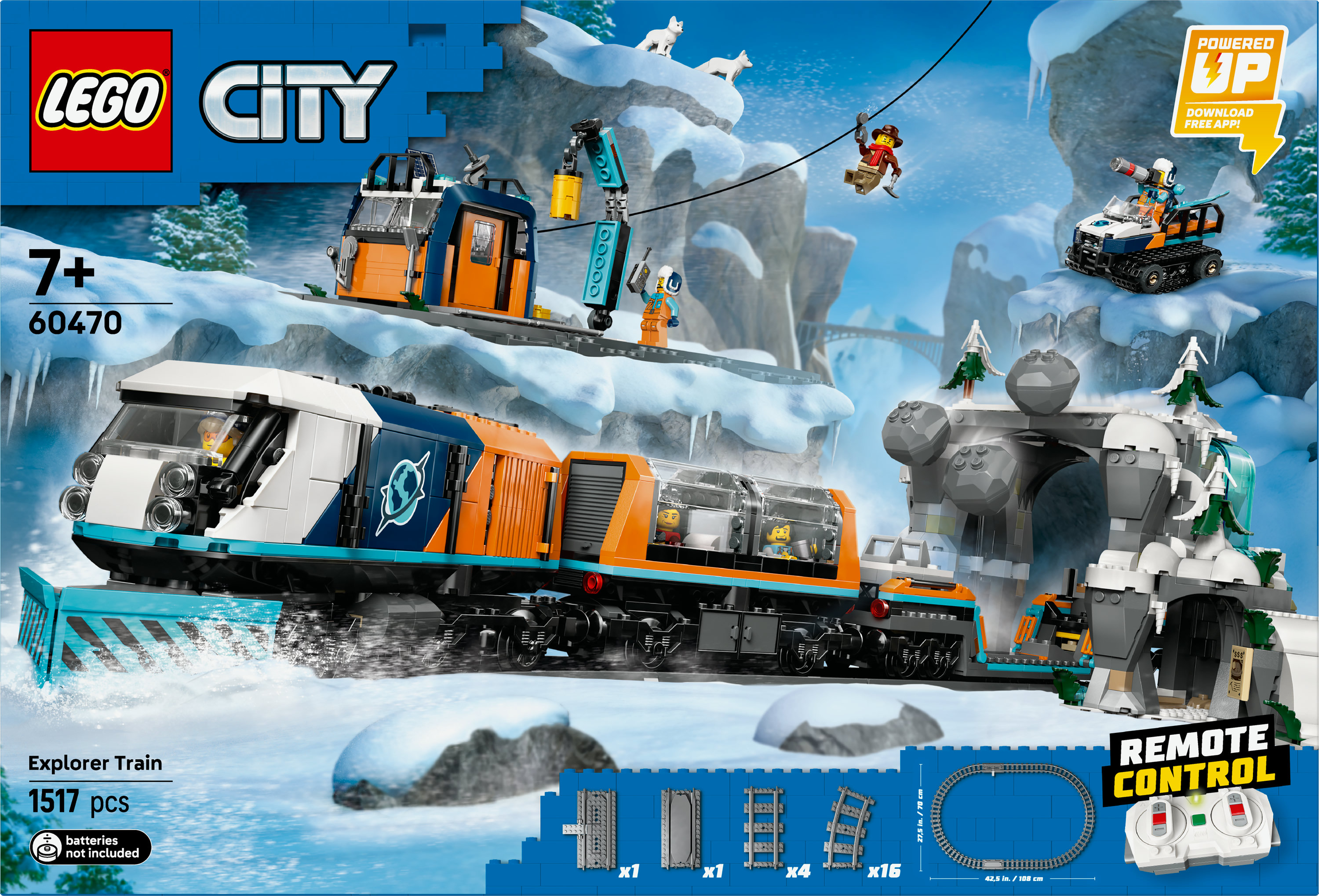 LEGO City Kaşiflerin Kuzey Kutbu Ekspres Treni 60470 Fiyat