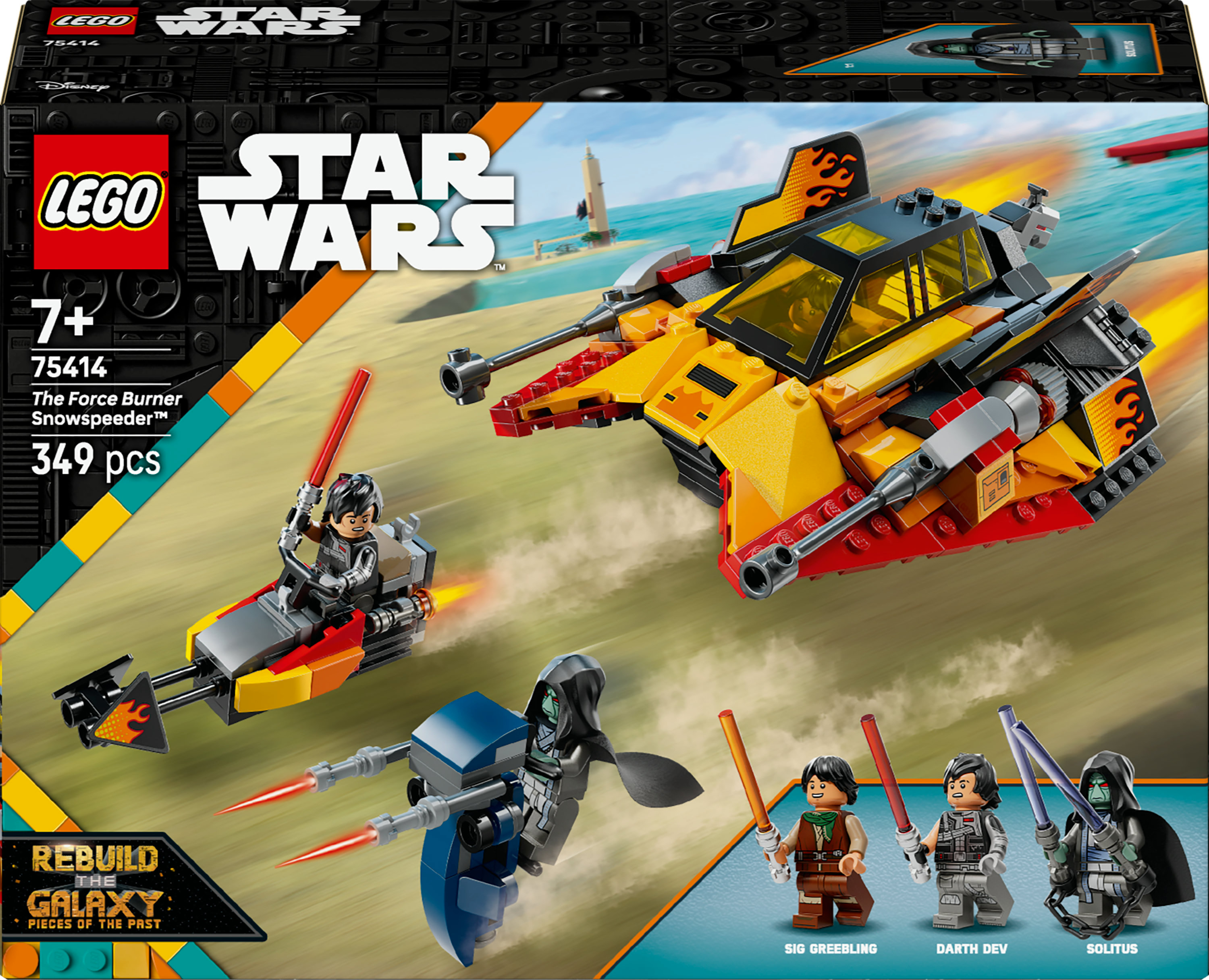 LEGO Star Wars: Rebuild The Galaxy Force Burner Kar Motoru 75414