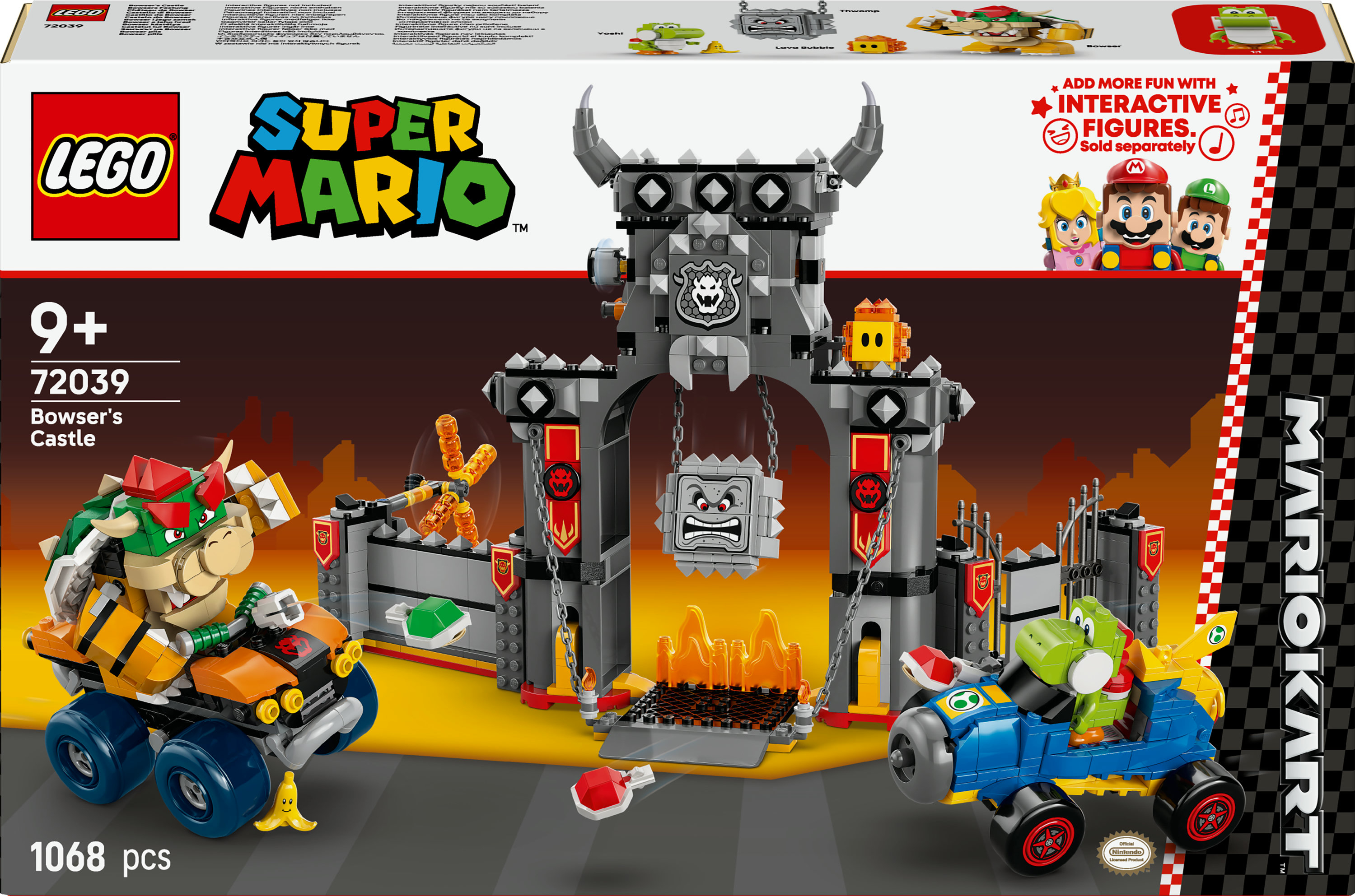 LEGO Super Mario Mario Kart – Bowser Kalesi 72039