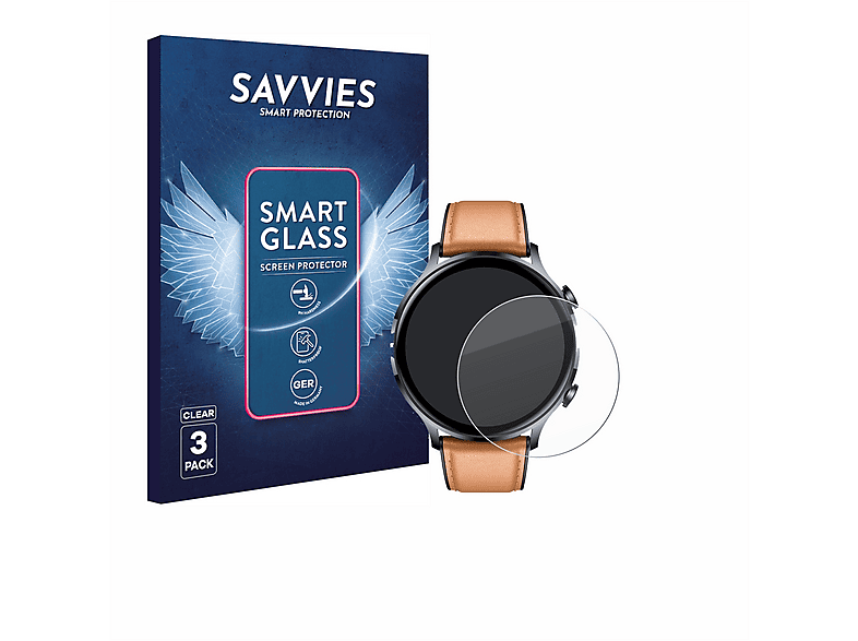 BROTECT Full-Cover Schutzfolie Für NONGAMX Smartwatch 1,39 Zoll – Selbstheilend & Blasenfrei