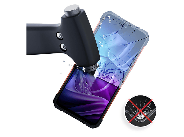 Dipos 6 Pellicole Protettive In Cristallo Per Cubot King Kong - Protezione Schermo HD