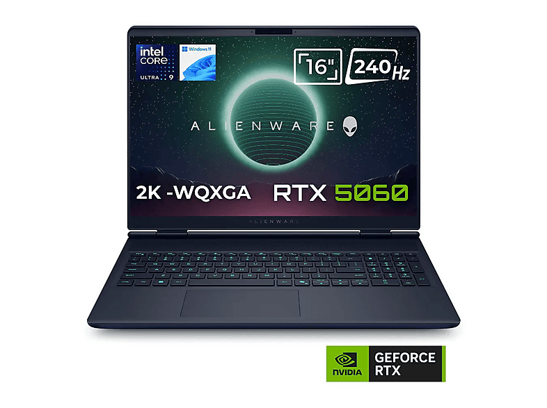 DELL Alienware 16X Aurora AC16251 RTX5060 16WQXGA240Hz Ultra 9