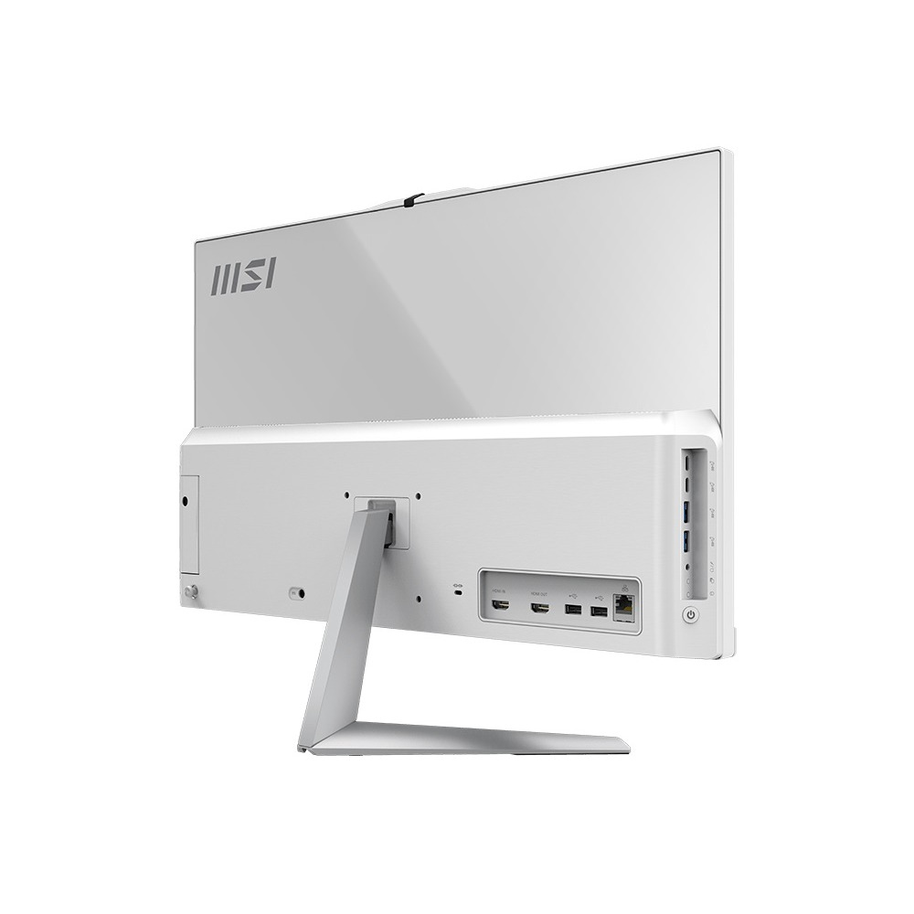 MSI Modern AM242 12M-1893XTR FHD i5-1235U 16 GB 500 GB 23,8 inç FreeDOS All In One Bilgisayar Beyaz