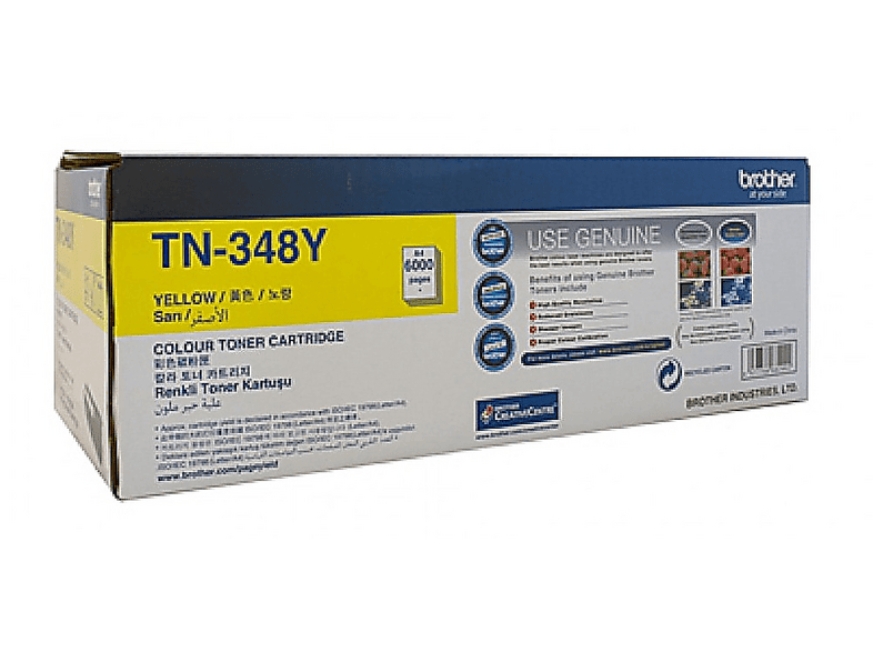 BROTHER TN348Y Lazer baskı Toner Sarı