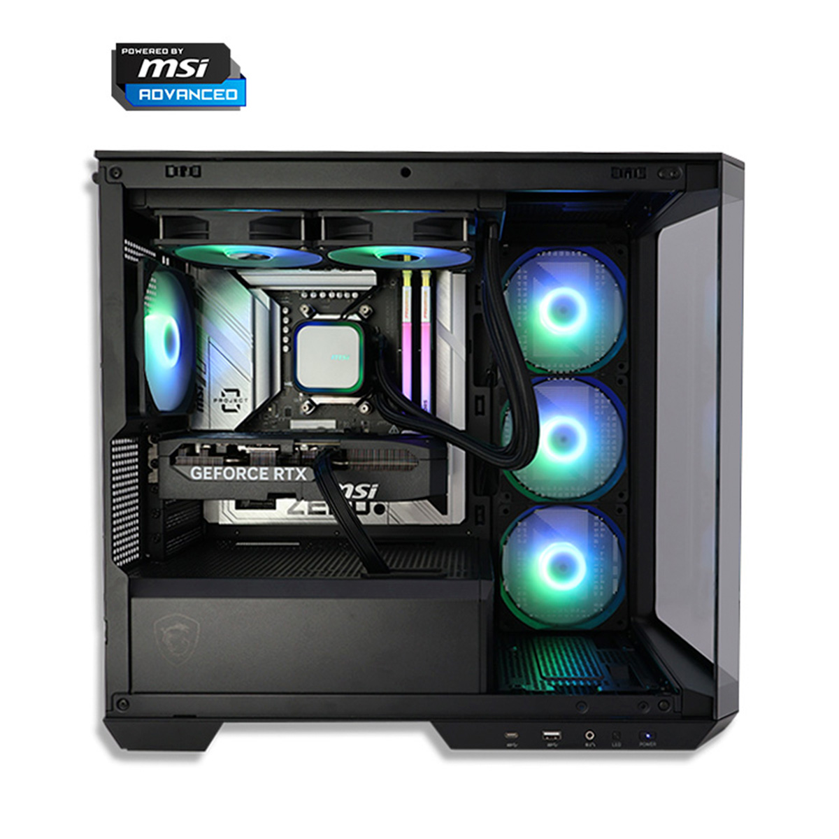 ゲーミングPC i7-14700KF RX7080XT 32GB ゲーミングPC i7-14700KF