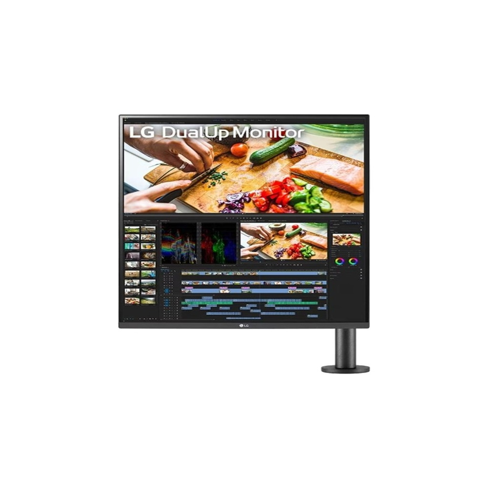 LG DualUp 28MQ780-B Nano IPS QHD 2K Pivot HDR10 Ergonomik Standlı 27,6 inç QHD 5 ms 60 Hz Monitör black