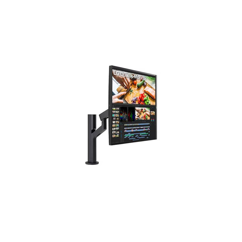 LG DualUp 28MQ780-B Nano IPS QHD 2K Pivot HDR10 Ergonomik Standlı 27,6 inç QHD 5 ms 60 Hz Monitör black