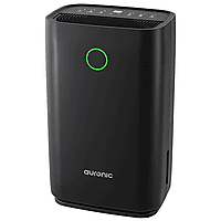 MediaMarkt AURONIC Compact Series - 20L per dag - Wasdroog functie - Luchtontvochtiger Zwart aanbieding