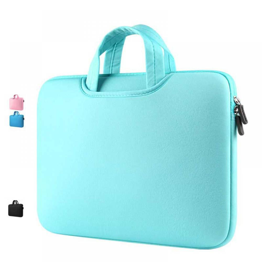 SOJUPCAL Robust, Faltbar, Wasserdicht Laptoptasche Sleeves für Universal Fleece, wassergeschütztes Außenmaterial, Schwarz