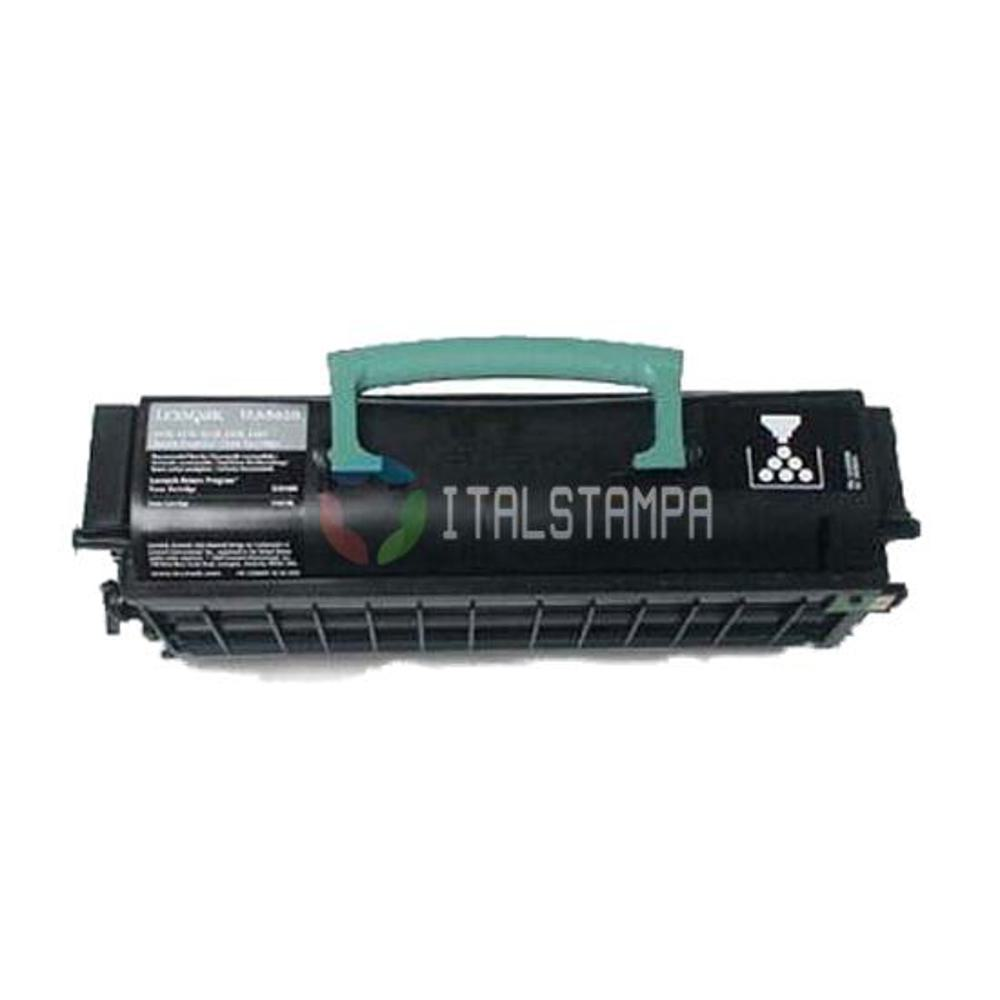 Una cartuccia toner nera con manico verde. Il marchio ITALSTAMPA è visibile. Lo sfondo è bianco.