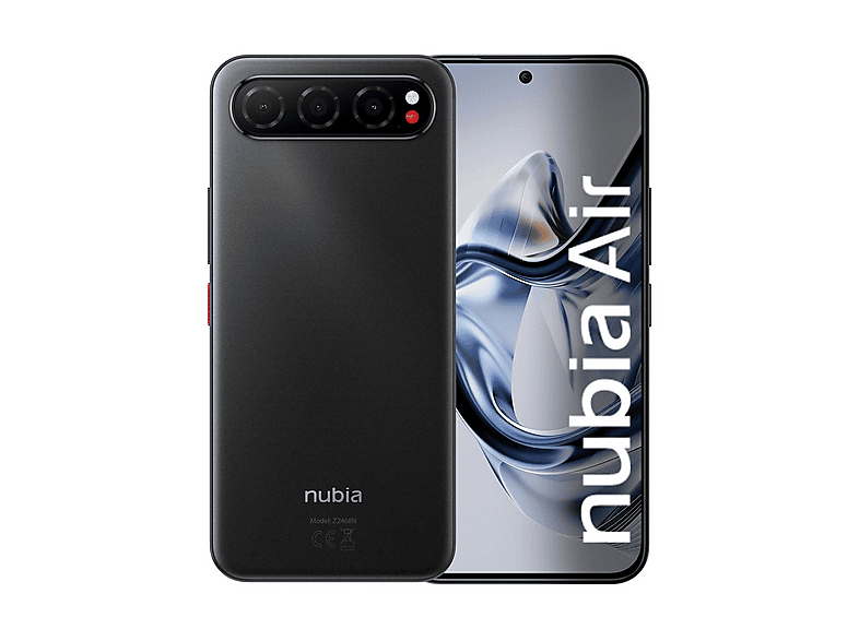 NUBIA Nubia P780F02_BLACK t. movil air 5g 8+256gb negro telefonia