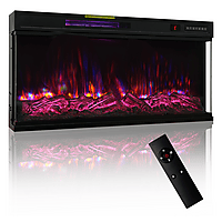 MediaMarkt HOMAVO 36G Elektrische haard Zwart aanbieding