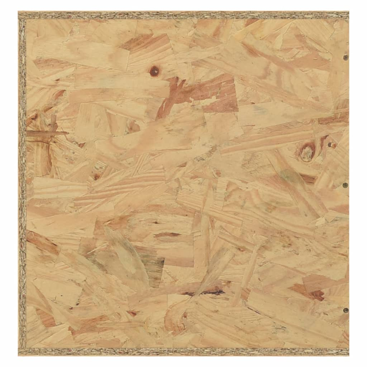 Nahaufnahme einer Holzplatte mit rauer Textur. Sie besteht aus vielen zusammengedrückten Holzstücken mit sichtbarer Maserung.