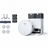 MediaMarkt ECOVACS robotstofzuiger DEEBOT T50 OMNI GEN 2 EU Complete Startset Wit aanbieding