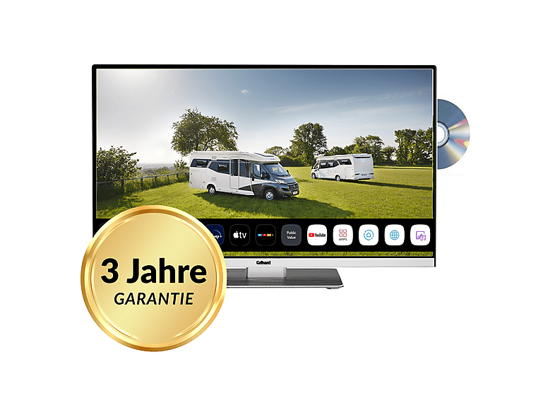 GELHARD GTV2292 LED TV (22 Zoll / 55 cm, Full-HD, SMART TV)