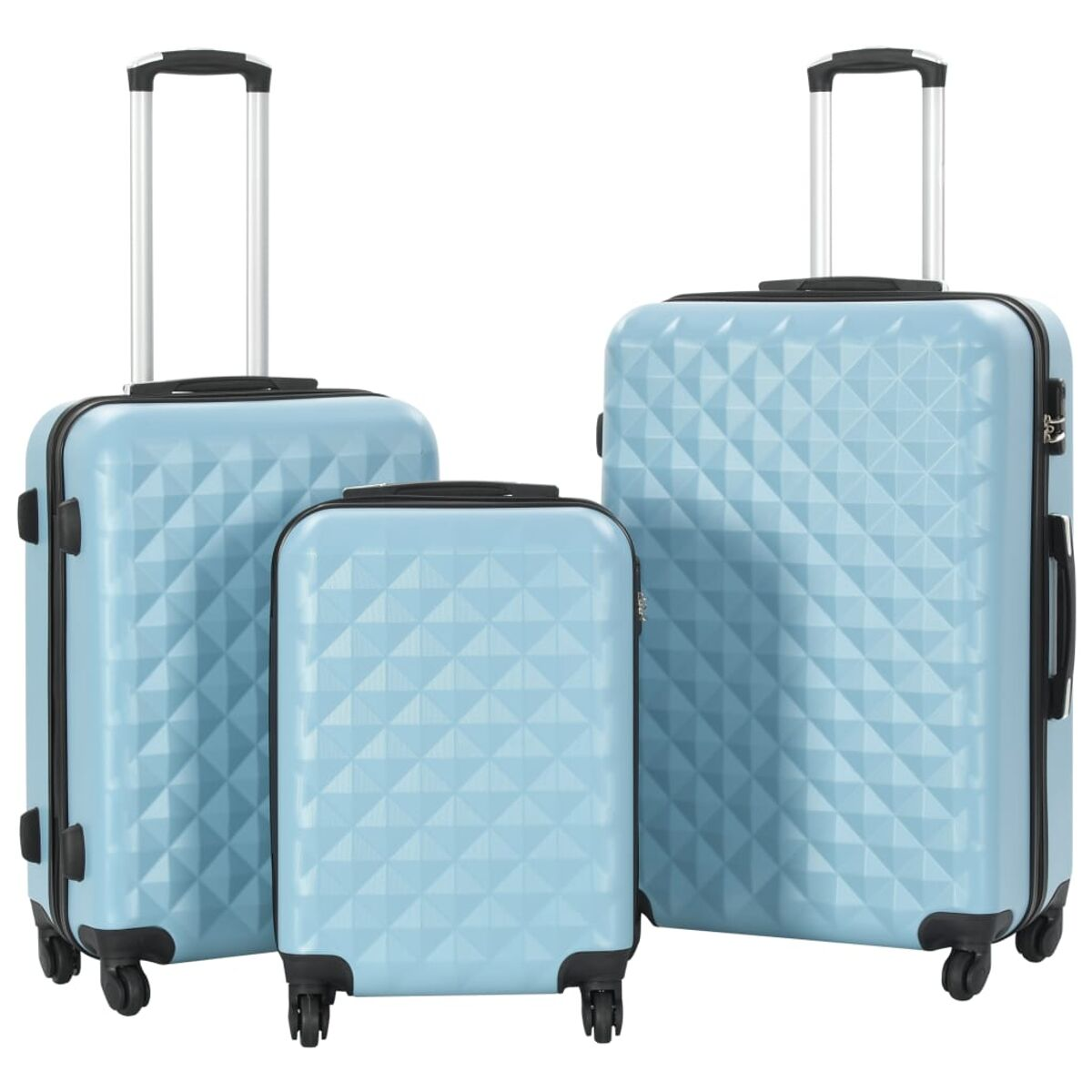 VidaXL Trolley Portautensili Con Ruote – Valigia In Polipropilene Con Schiuma Interna, Impermeabile E Antischocco - 3