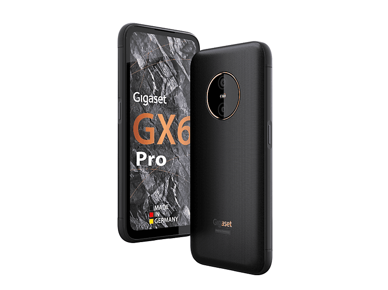 GIGASET GX6 PRO 128 GB Titanium Black Dual SIM