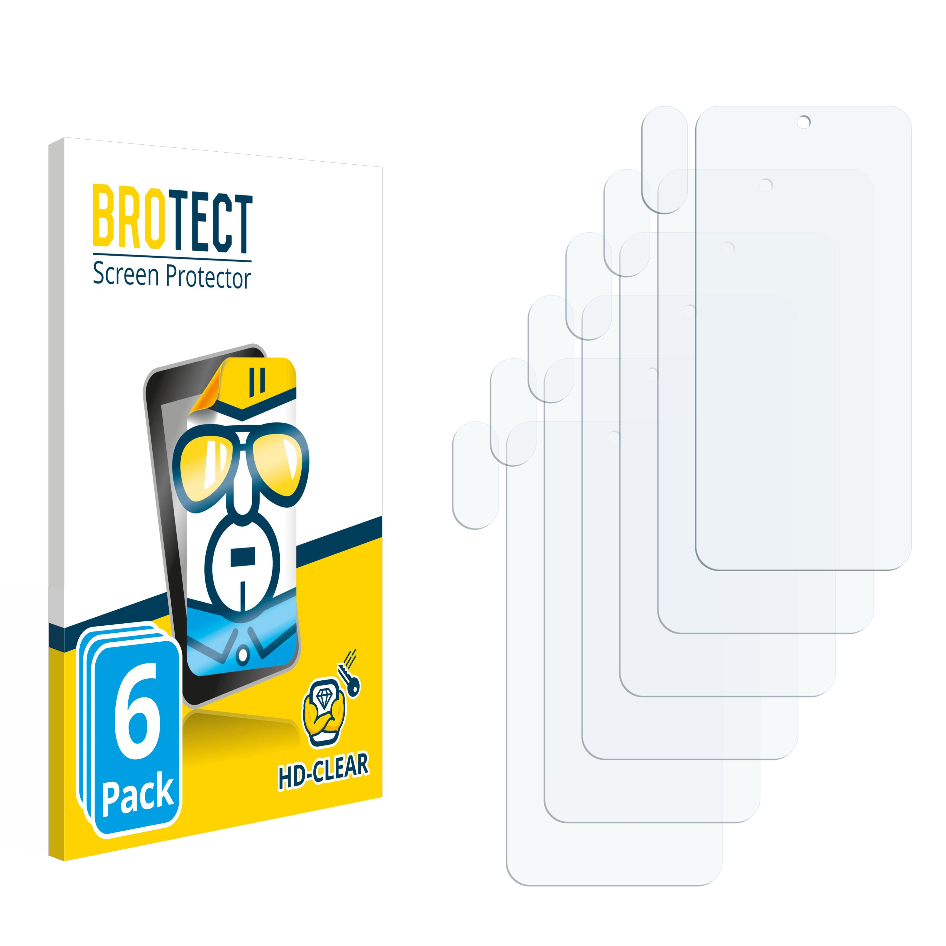 Brotect Pellicola Protettiva Per OnePlus 7 – 2 Pezzi, Trasparente, Anti-impronta (Made In Germany)