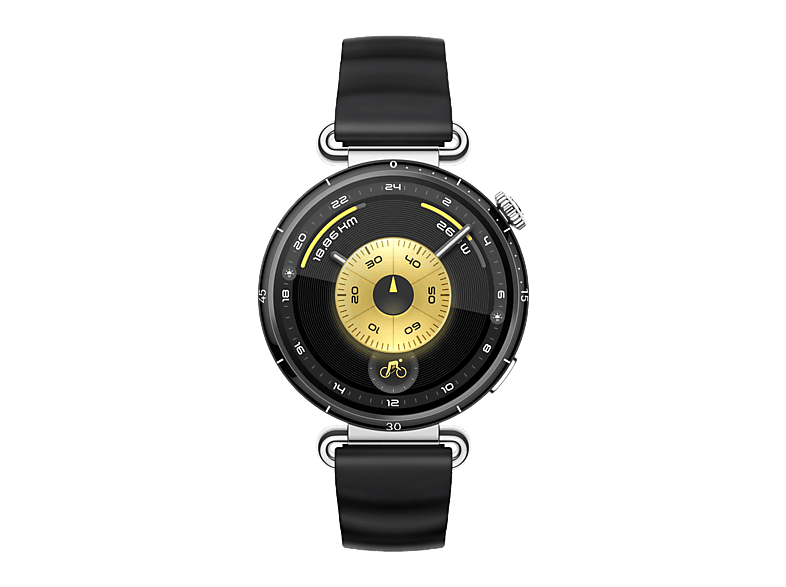 HUAWEI GT 6 Smartwatch Edelstahl Fluorelastomer, Black