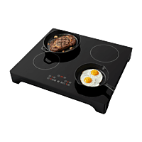 MediaMarkt TOMADO TIH6010B Vrijstaande inductiekookplaat - Vrijstaand - Inductie - Breedte 59 cm - Inductie aanbieding