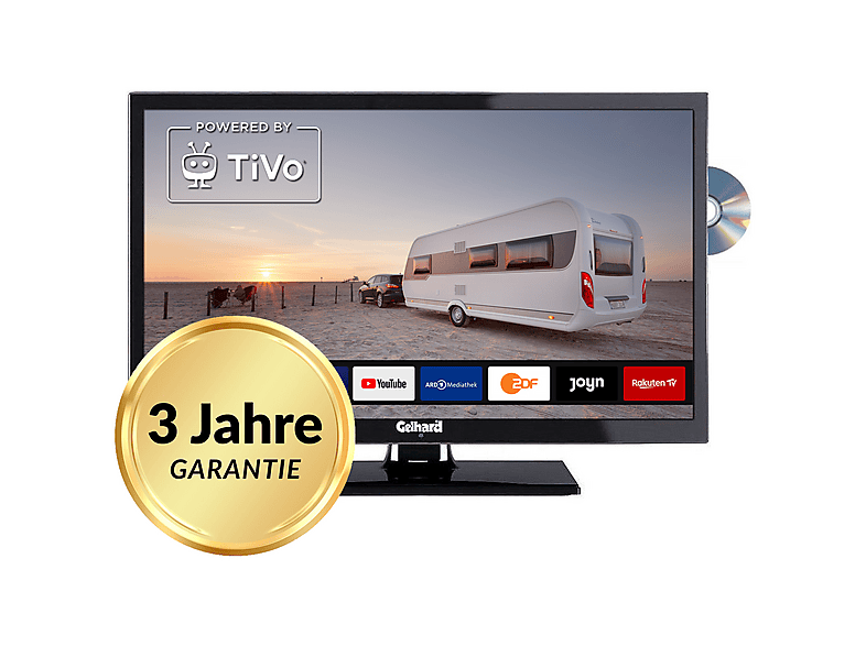 GELHARD GTV2422I LED TV (24 Zoll / 60 cm, HD-ready, SMART TV)